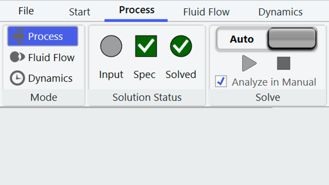 Modes de simulation en régime permanent et dynamique